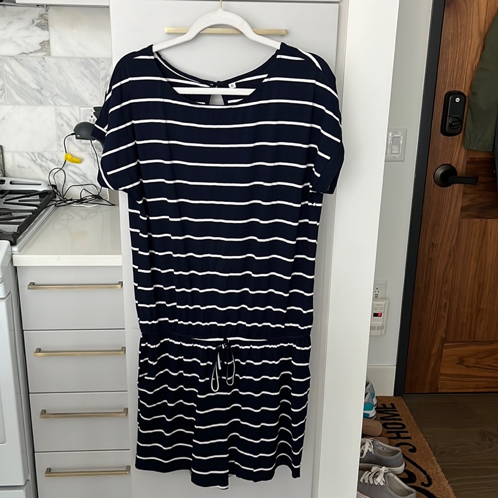Womens Summer Round neck short sleeve romper